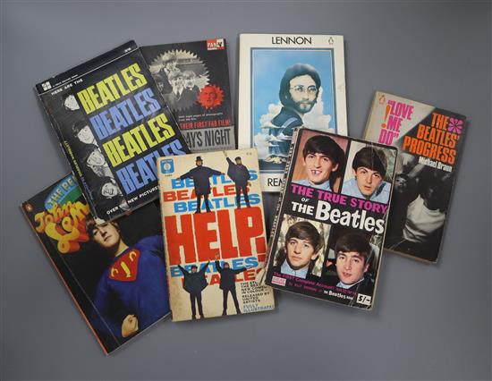 The Beatles, seven paperback books